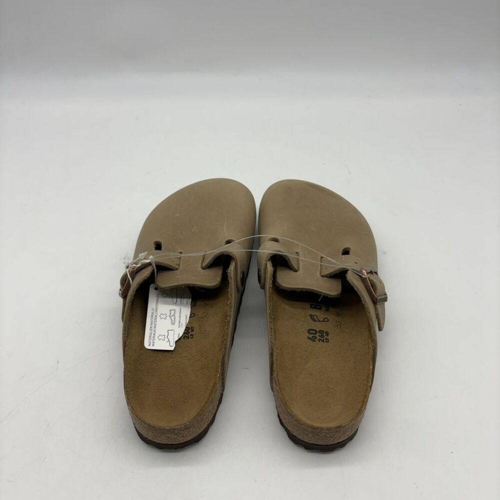 Birkenstock Boston Habana Leather Clogs